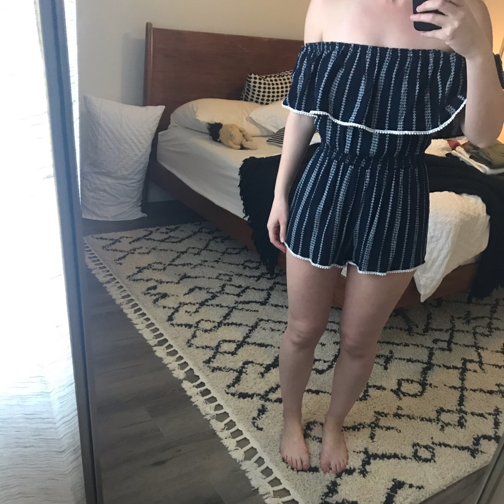Blue Romper